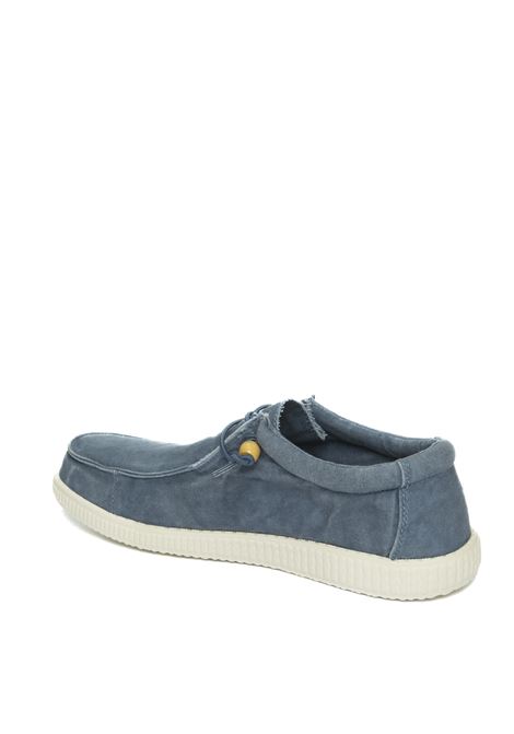 Light blue wallabi slipon PITAS | WALLABIWASHED-AZUL